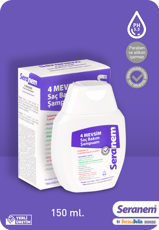 Seranem – 4 Mevsim Saç Bakım Şampuanı (150ml)
